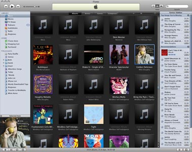 iTunes UI