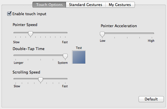 I slowed down the pointer speed to reduce unwanted cursor movement as I use the keyboard. I also completely disabled any clicking.